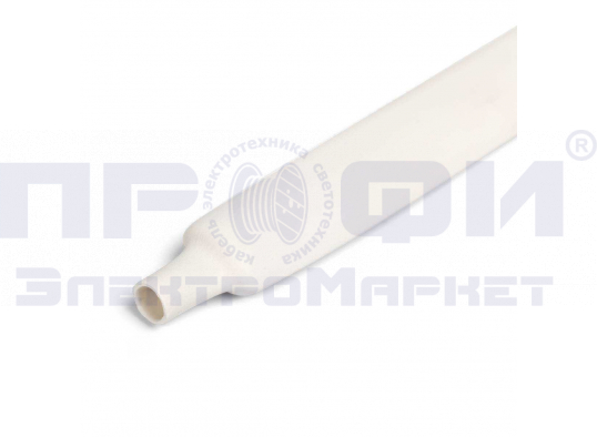 Трубка ТУТ (HF)-12/6 белая (КВТ)