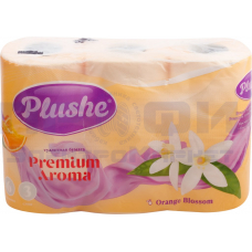 Бумага туал Plushe Premium Aroma 3сл 6шт*15м Арома