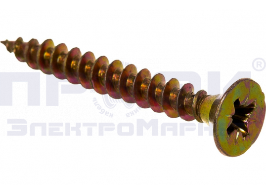 Шуруп 5.0 x 100 унив. жёлтый 2703* Шуруп 5.0 x 100 унив. жёлтый 2703*