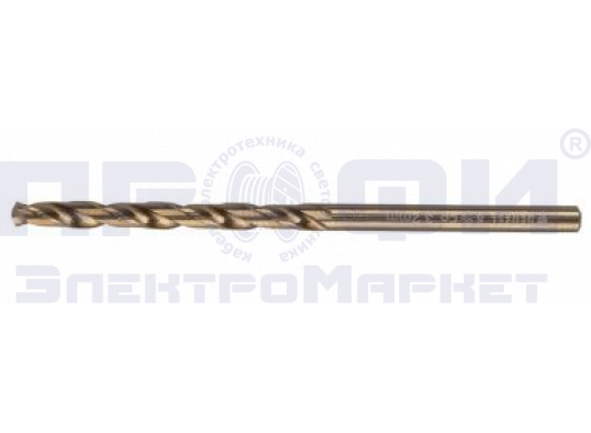 Сверло по металлу, 3,2 мм, HSS Co-8% (1 шт) // Denzel 71408