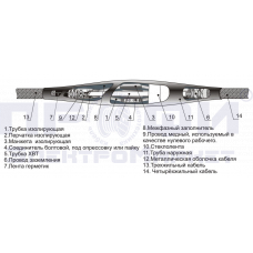 Муфта соединительная 3 СТП-10 (25-50) с соед. Зэта