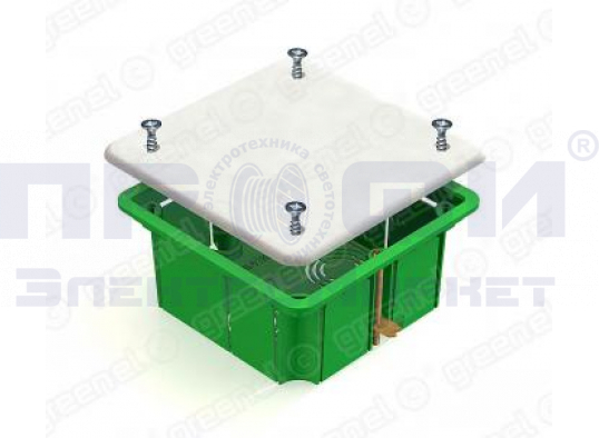 Коробка распаечная для ГК 92х92х45 GE41021 Коробка распаечная для ГК 92х92х45 GE41021