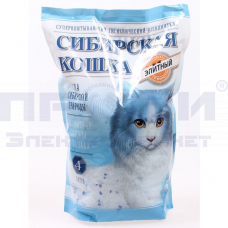 Наполнитель Сибирская Кошка Элита 4л д/привередливых кош. (красные гранулы) 1х8