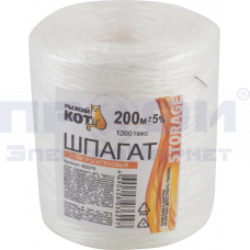 Шпагат РыжийКот п/п бобина 120тэкс 200м/Россия/