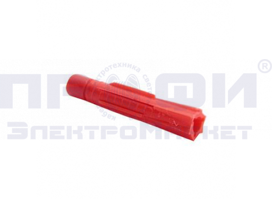 Дюбель распор 8х40 3л. тип (Т), (красный) 1000шт. 309 Дюбель распор 8х40 3л. тип (Т), (красный) 1000шт. 309