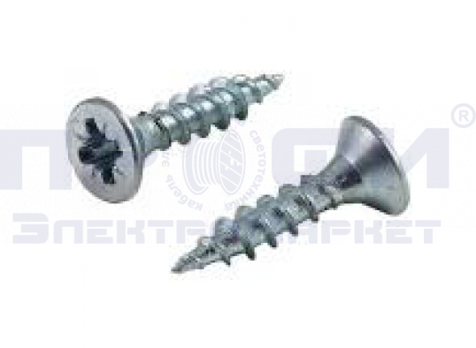 Саморез цинк крупн. рез.3,8х25 (110шт.)/10м kf 301 103ц