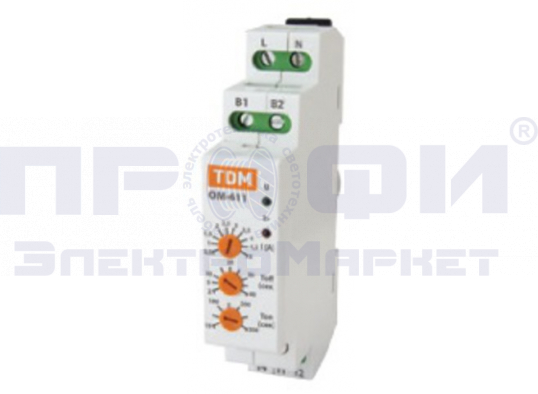 Реле ограничения мощности ОМ-611 0,5/5А-01 (1ф, через ТТ, 0,5-5А) TDM Реле ограничения мощности ОМ-611 0,5/5А-01 (1ф, через ТТ, 0,5-5А) TDM