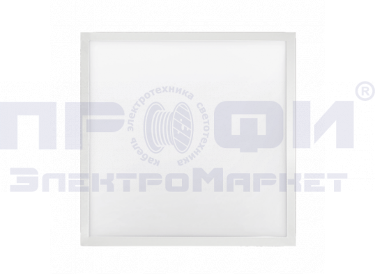 Панель сд LPU-02 ОПАЛ 40Вт 230В 6500К 3600Лм 595*595*25мм IP40 IN HOME
